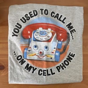 Hotline Bling Drake Lyrics - Grey Tee NWOT